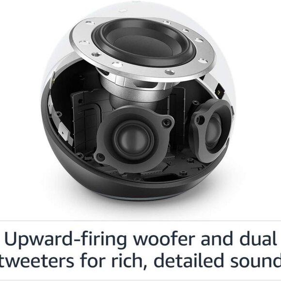 Amazon Echo (4th Gen) | Premium Sound Smart Home Hub Alexa Glacier White - Picture 11 of 13